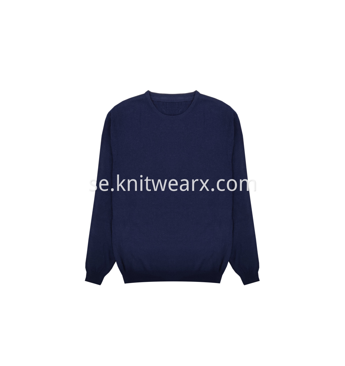 Men's Knitted Wool Sweater Crewneck Pullover